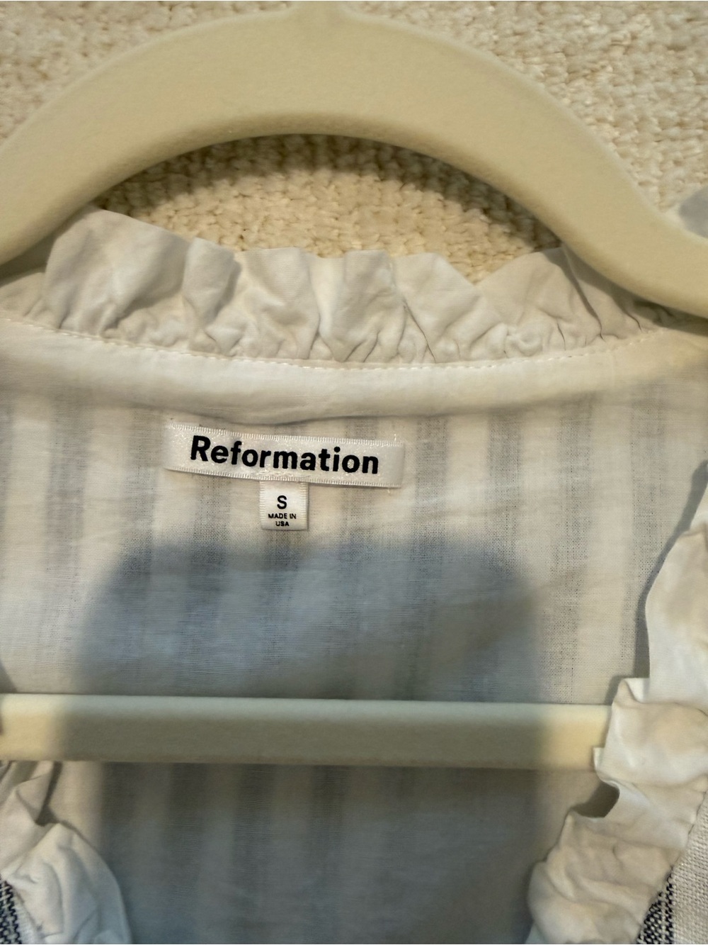 Reformation Bess Linen Top - Picture 2 of 5